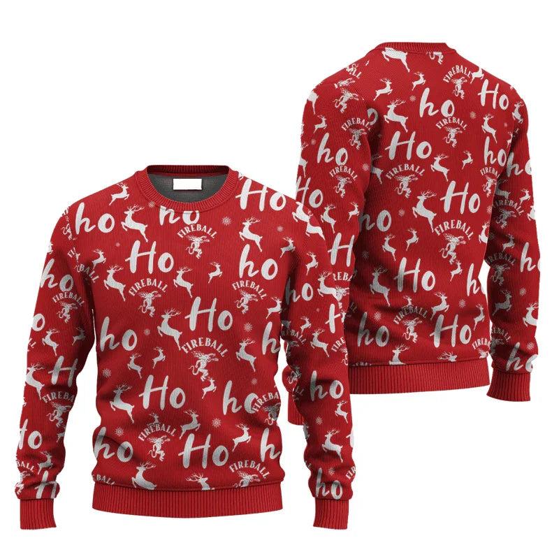Fireball HoHoHo Ugly Christmas Sweater