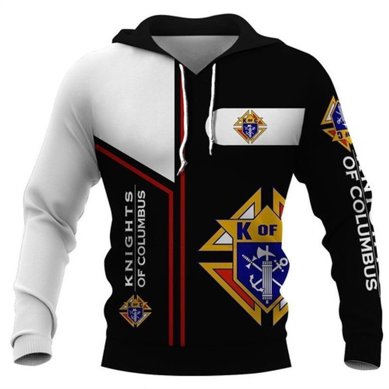 Knight Of Columbus All Over Printing 3d Hoodie