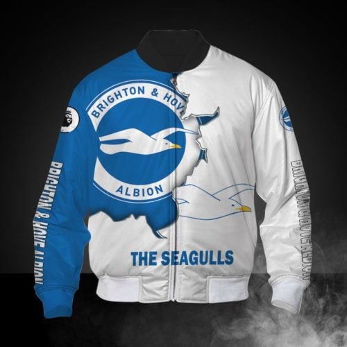 Brighton & Hove Albion FC Seagulls Edition Bomber Jacket