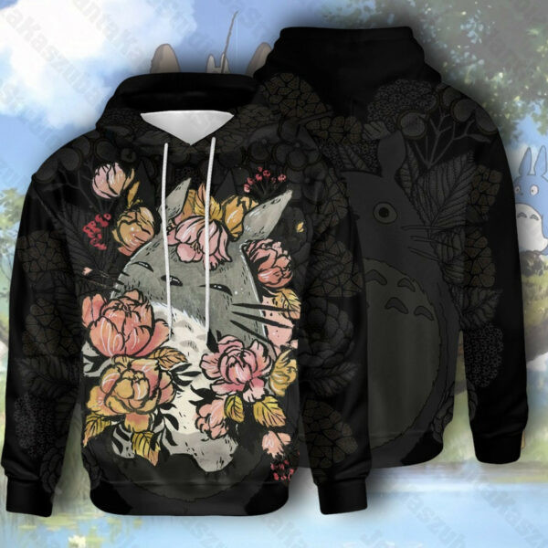 Totoro Hoodie, Totoro Gift Adult, Totoro Gift For Fan, Aop Hoodie 2598
