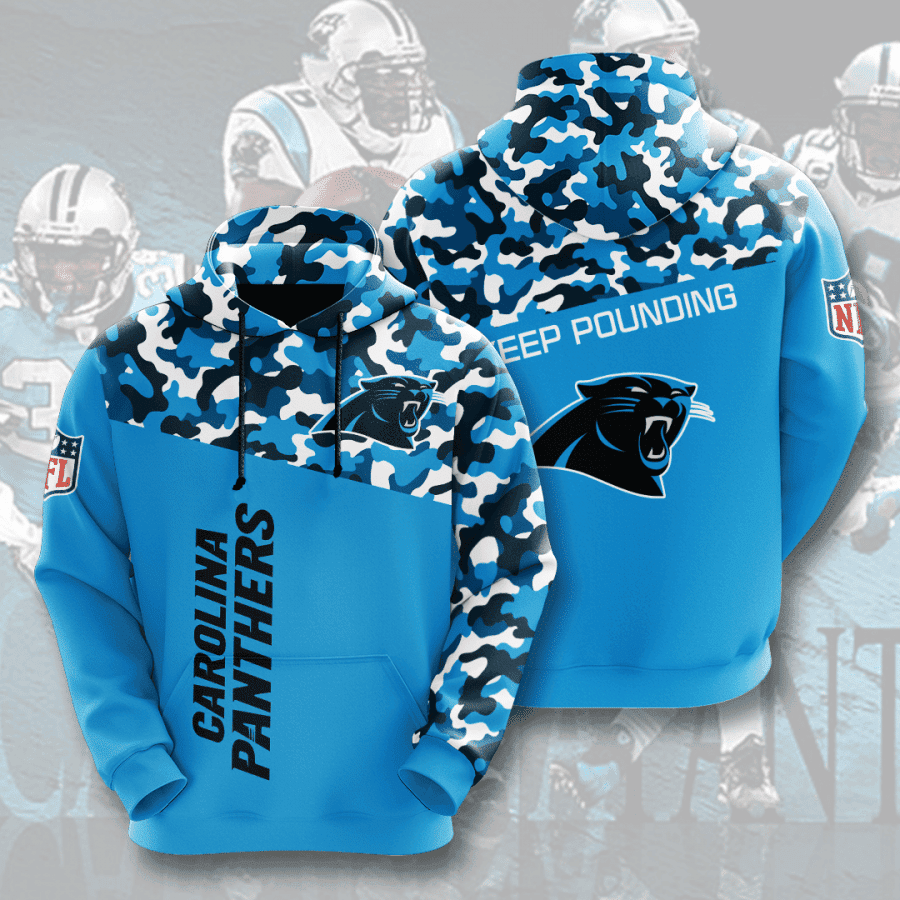 Carolina Panthers 3D All Over Print Hoodie & Zip Hoodie