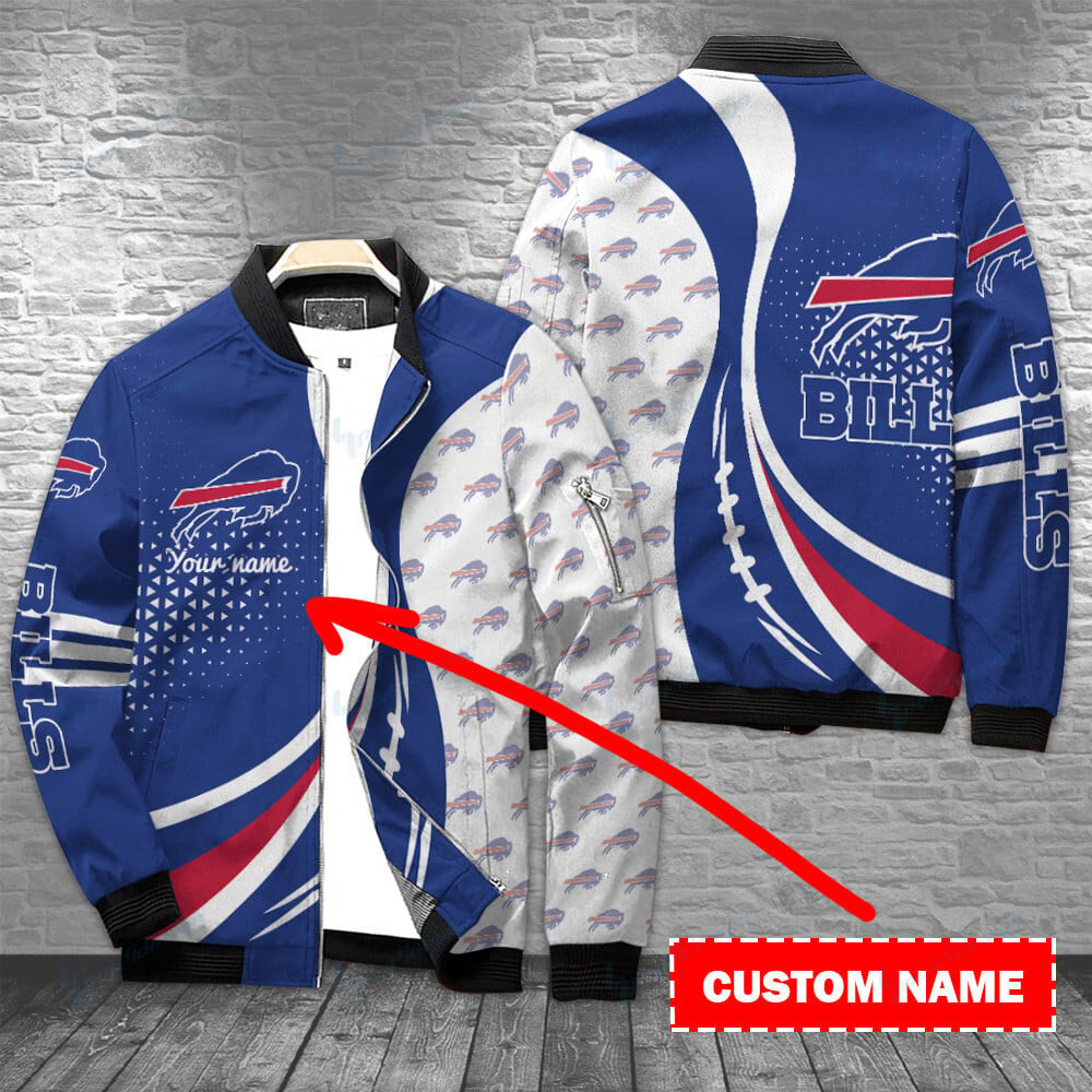 Buffalo Bills Personalized Bomber Jacket BG386