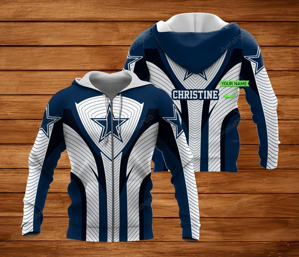 Personalized Cowboys 3D All Over Print Hoodie & Zip Hoodie