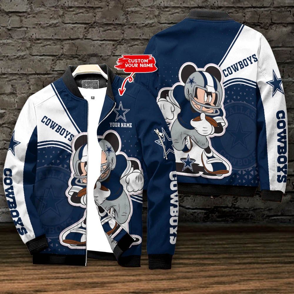 Cowboys Personalized Bomber Jacket BG597