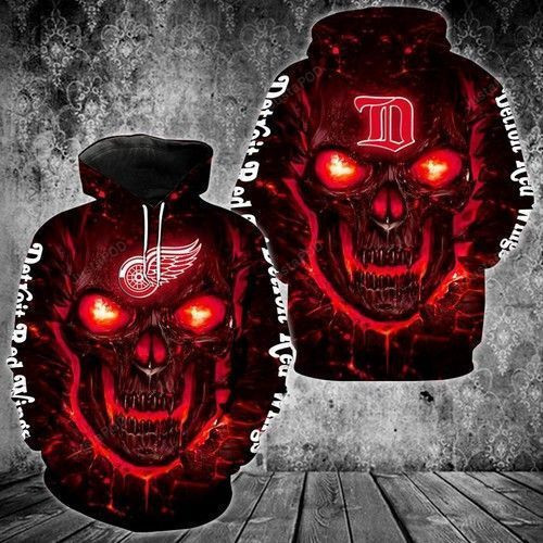 Detroit Red Wings Fan 3D All Over Print Hoodie & Zip Hoodie