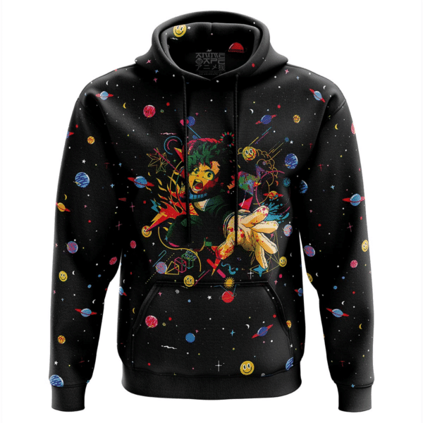 Retro Universe Deku My Hero Academia Fan Gift, Retro Universe Deku My Hero Academia Aop Hoodie 2737