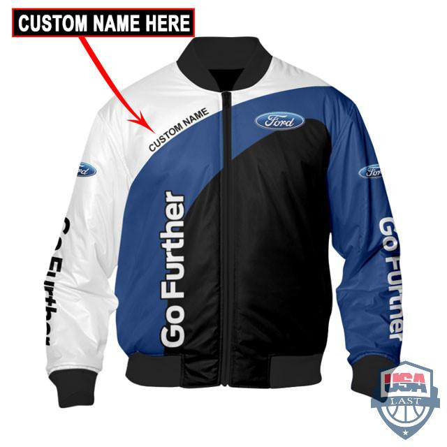 Ford Go Further Custom Name Bomber Jacket
