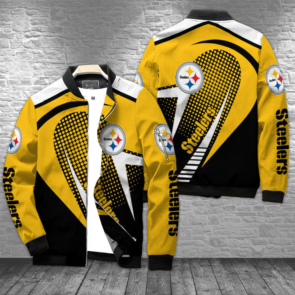 Pittsburgh Steelers Bomber Jacket BG102