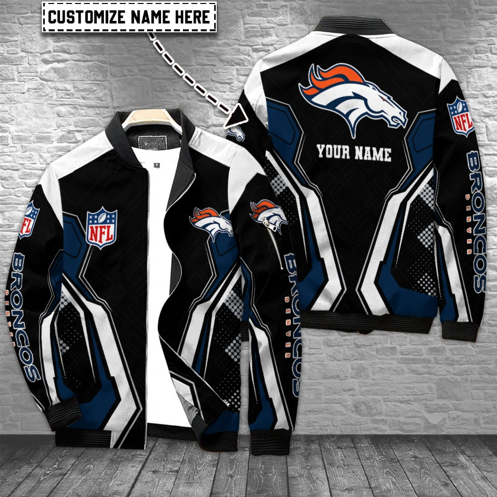 Denver Broncos Personalized Bomber Jacket BGBBJ989