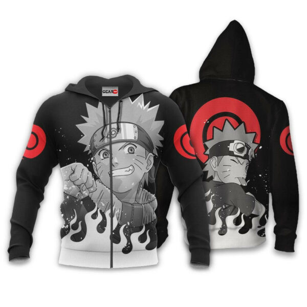 Uzumaki Naruto Anime 1k409 Cartoon Graphic Outfits Aop 3d Hoodie, Zip Hoodie 2768