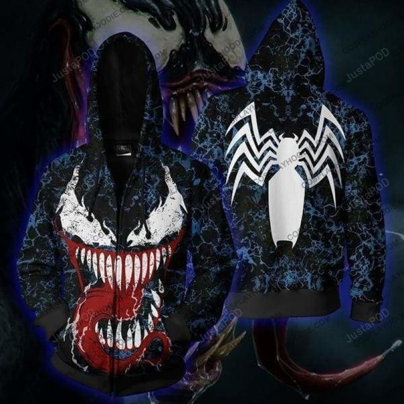 Spiderman Venom vs. Carnage 3D All Over Print Hoodie & Zip Hoodie