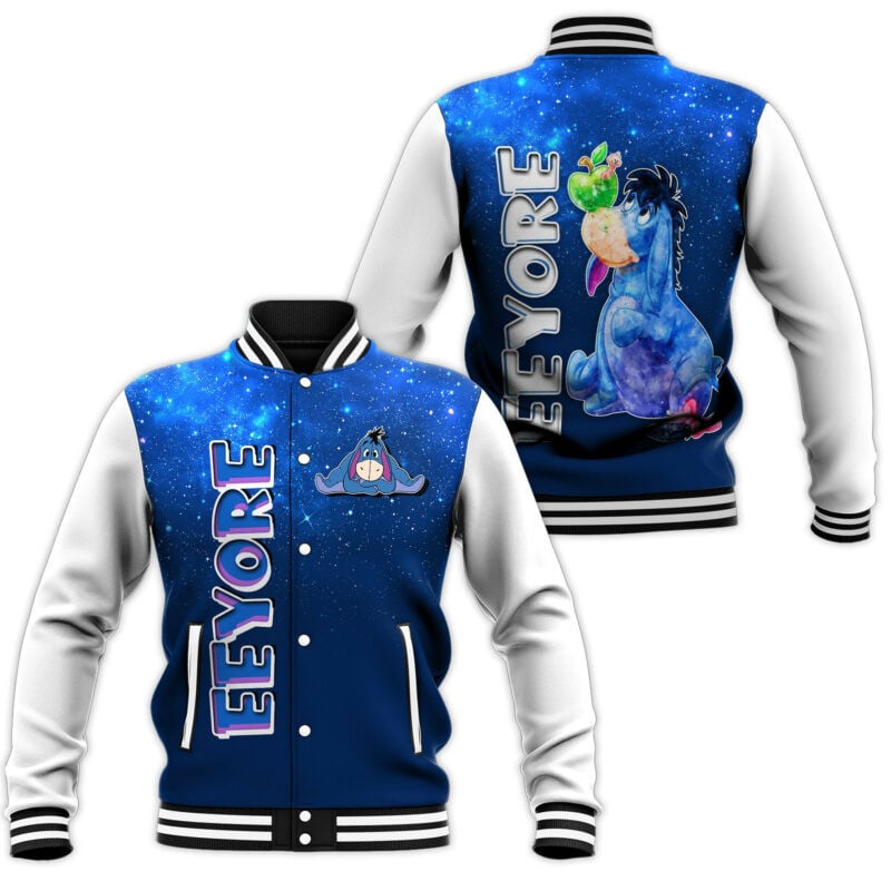 Galaxy Pattern Baseball Jacket