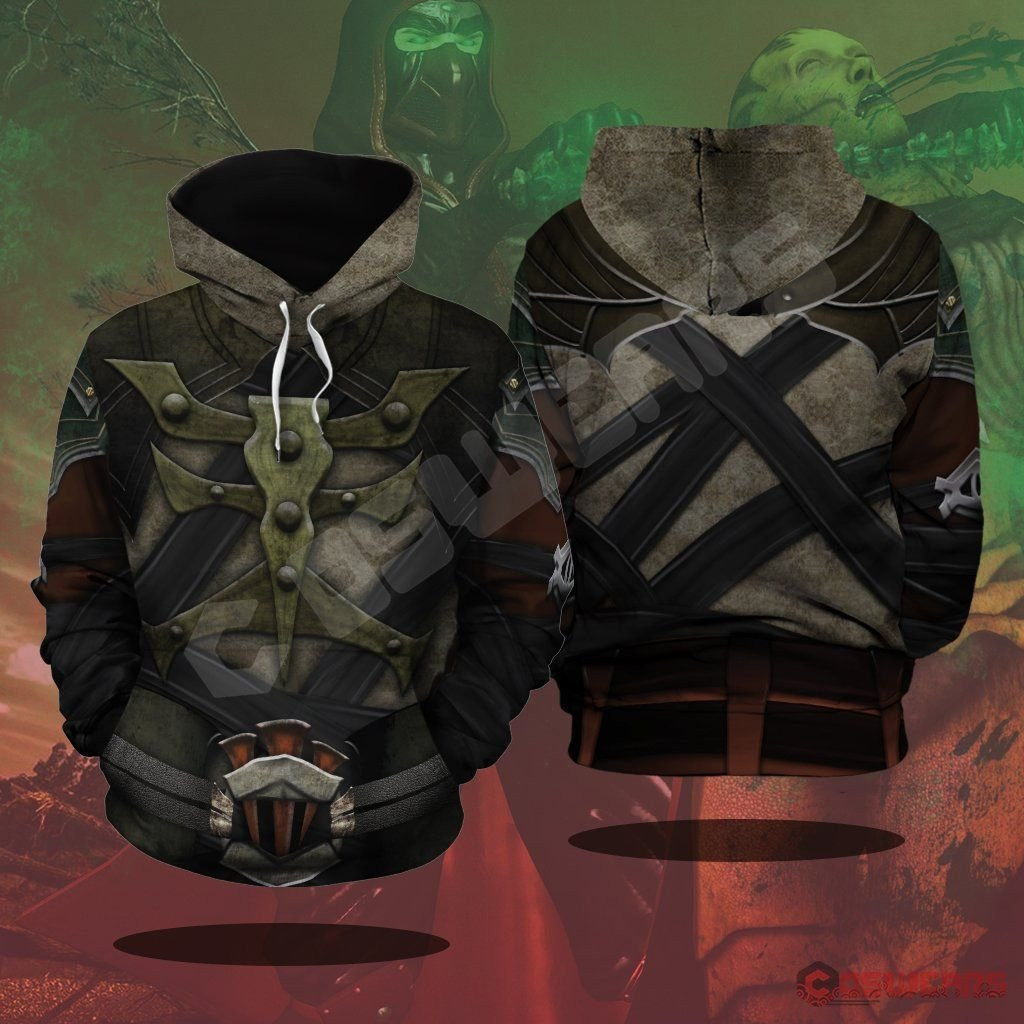 Mortal Kombat Ermac 3D All Over Print Hoodie & Zip Hoodie