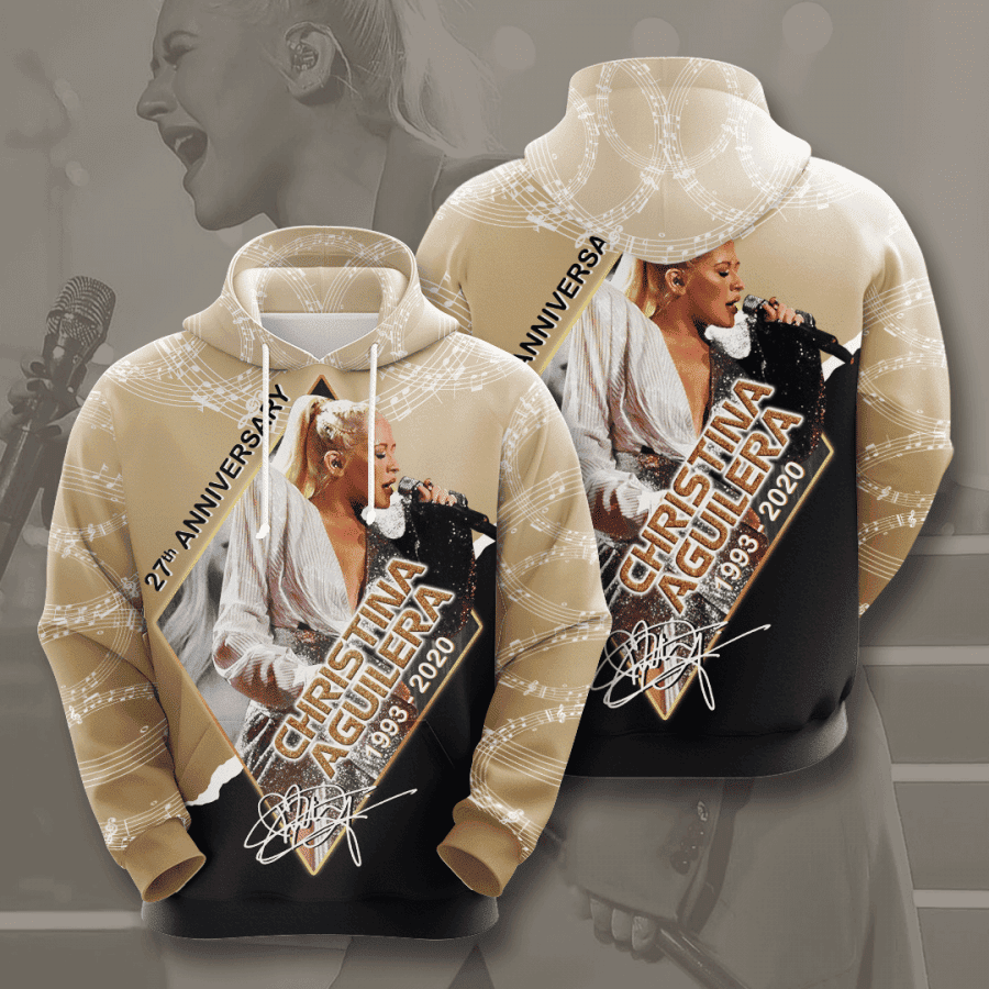 Christina Aguilera 3D All Over Print Hoodie & Zip Hoodie