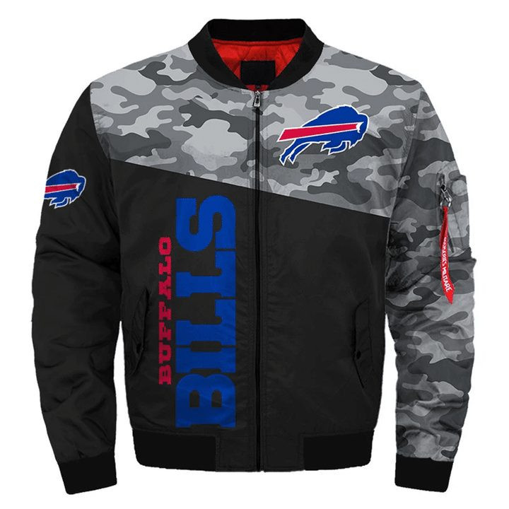 Buffalo Bills Camo Version Bomber Jacket