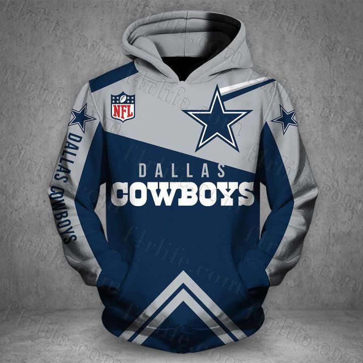 Cowboys 3D All Over Print Hoodie & Zip Hoodie