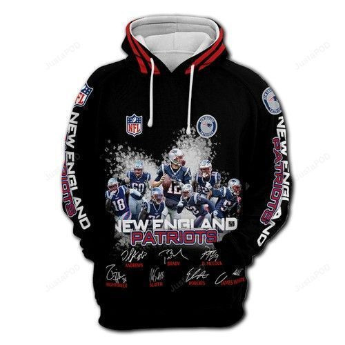 New England Patriots Football Lengend Anniversary 3D All Over Print Hoodie & Zip Hoodie