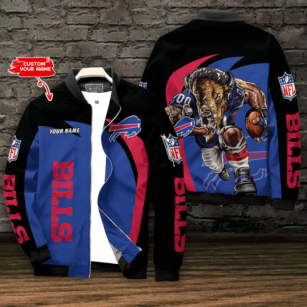 Buffalo Bills Personalized Bomber Jacket BG756