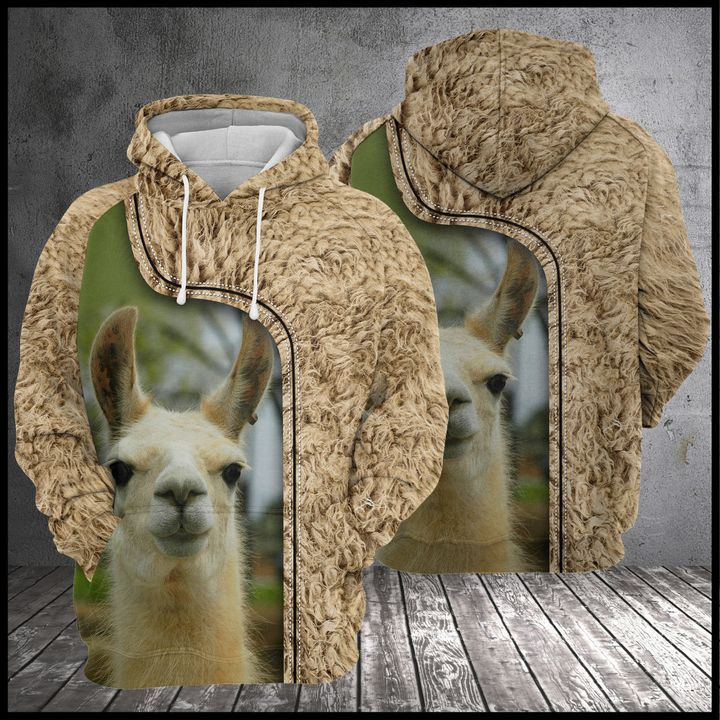Love Llama 3D All Over Print Hoodie & Zip Hoodie