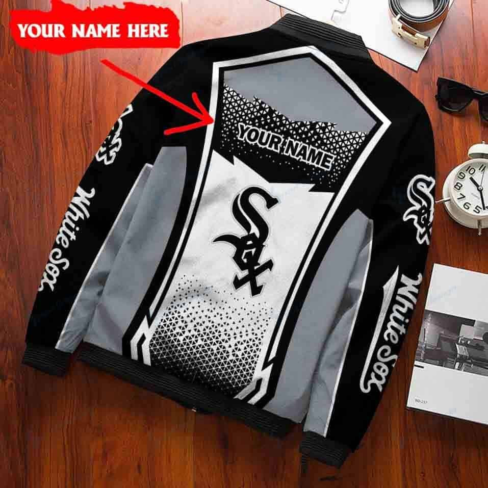 Chicago White Sox Personalized Bomber Jacket 499