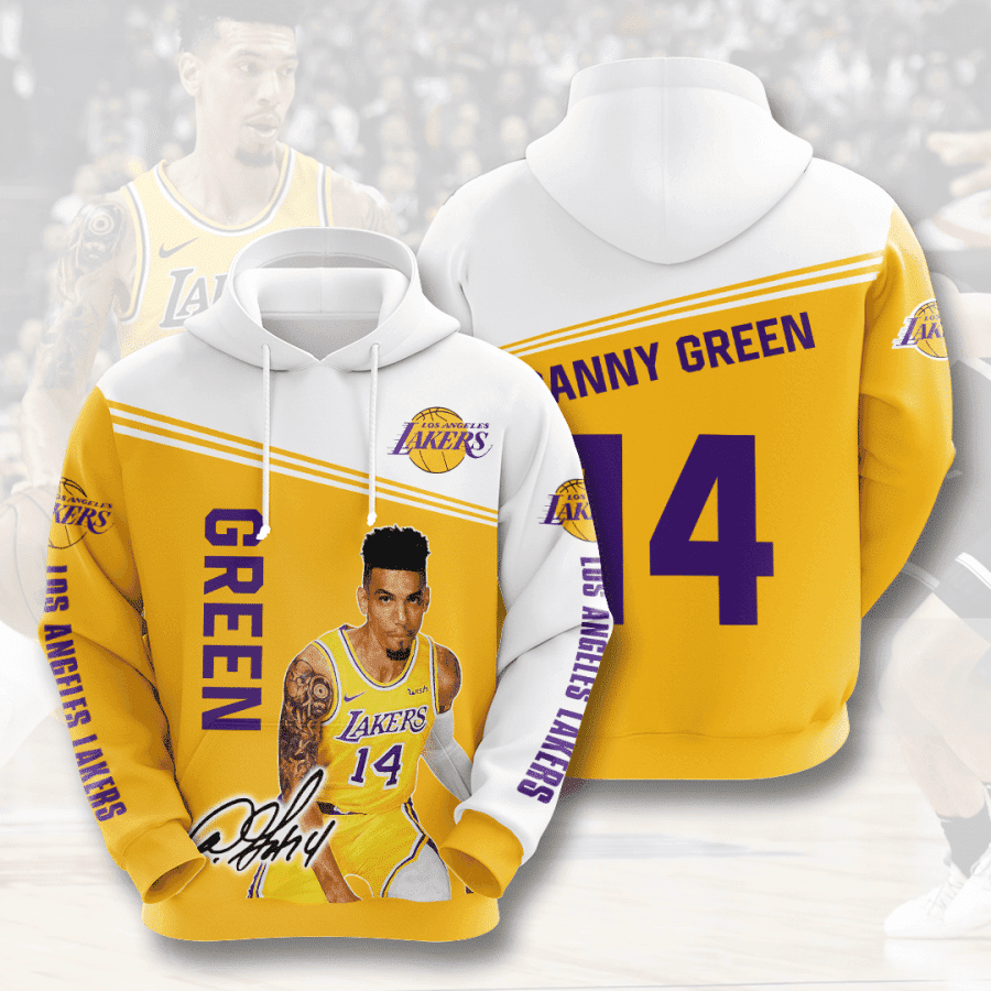 LOS ANGELES LAKERS Danny Green 3D All Over Print Hoodie & Zip Hoodie