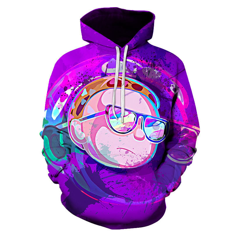 Rick And Morty 3D All Over Print Hoodie & Zip Hoodie