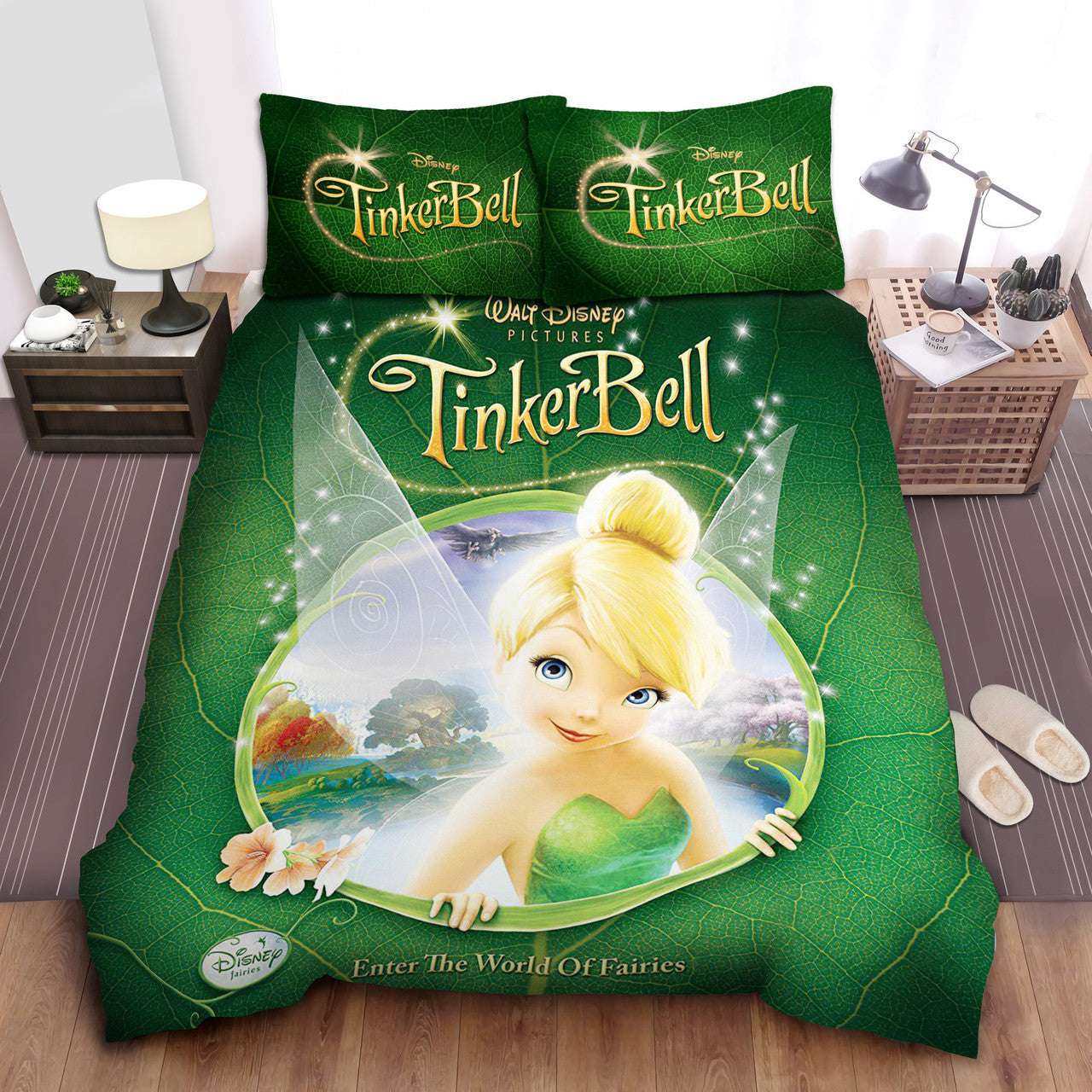 Tinker Bell Bedding Set DN Enter The World Of Fairies Duvet Covers