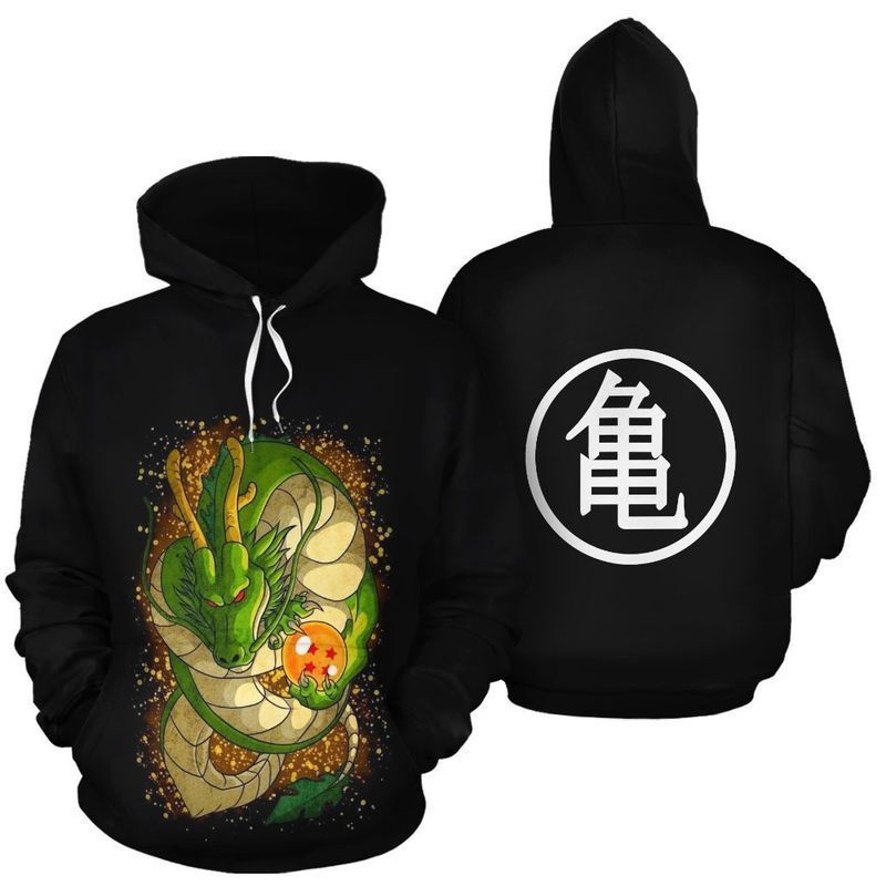 Dragon’s Ball Shenron Over Print 3d Hoodie Zip Hoodie