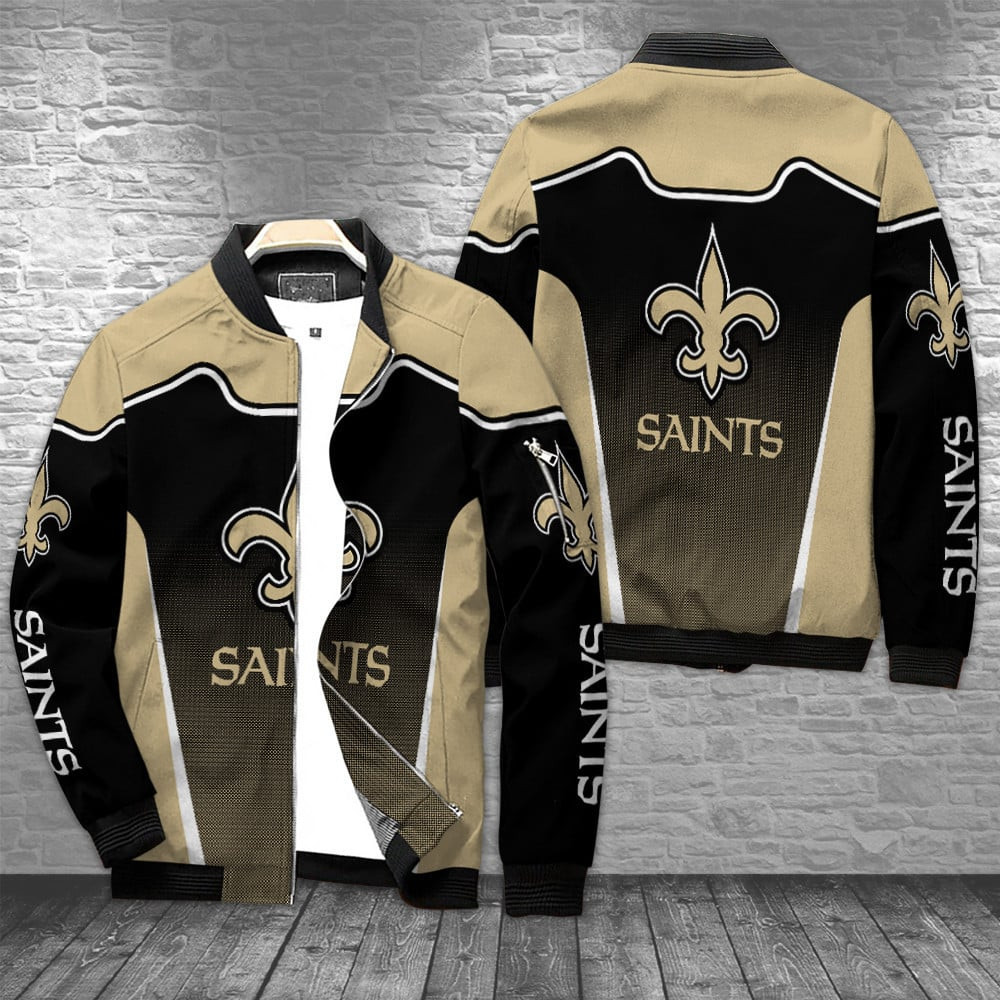 New Orleans Saints Bomber Jacket BG142