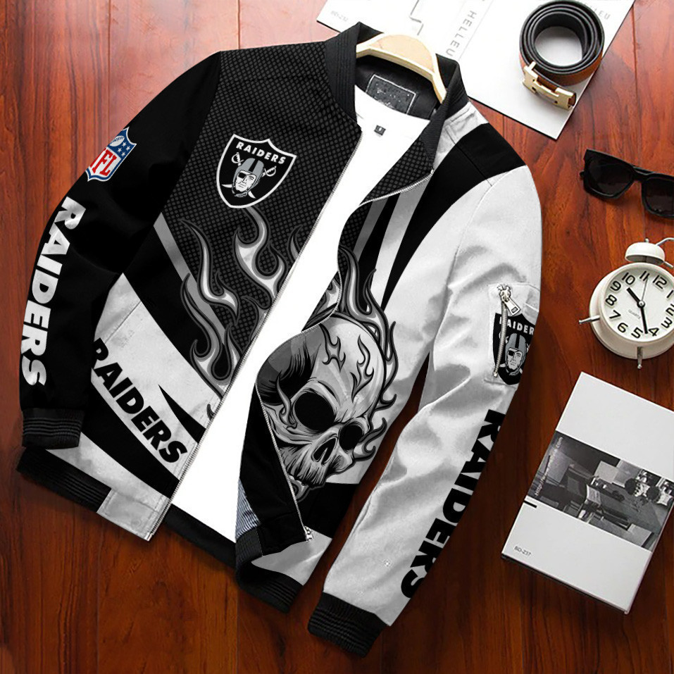 Las Vegas Raiders Bomber Jacket 793