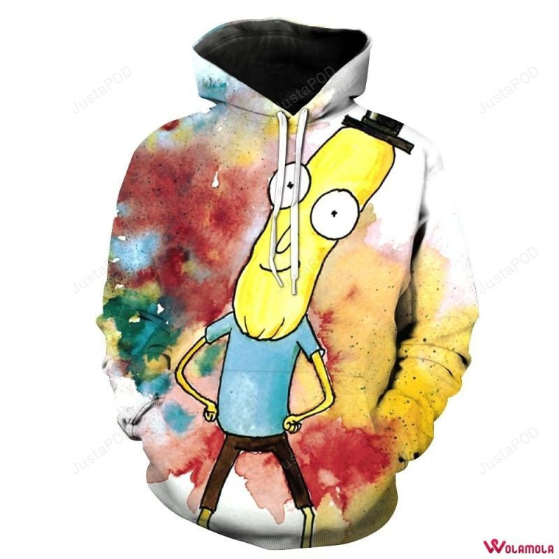 The Simpsons 3d All Over Print Hoodie, Zip-up Hoodie 03