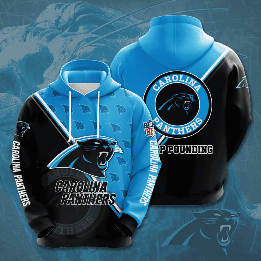 Carolina Panthers 3D All Over Print Hoodie & Zip Hoodie
