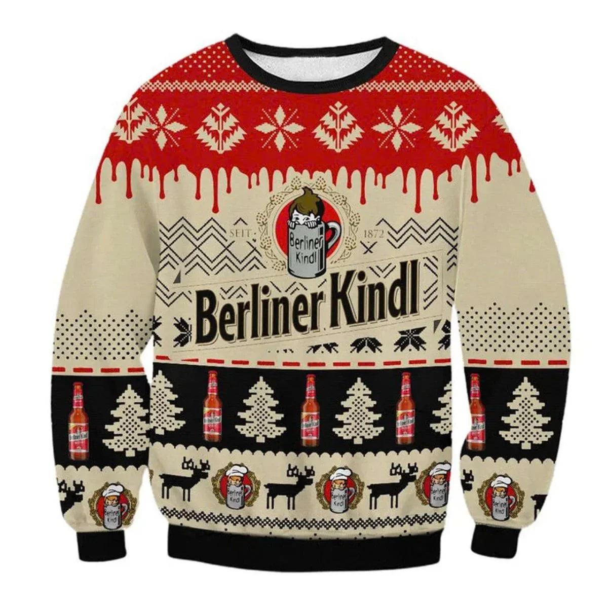 Berliner Kindl Ugly Christmas Sweater