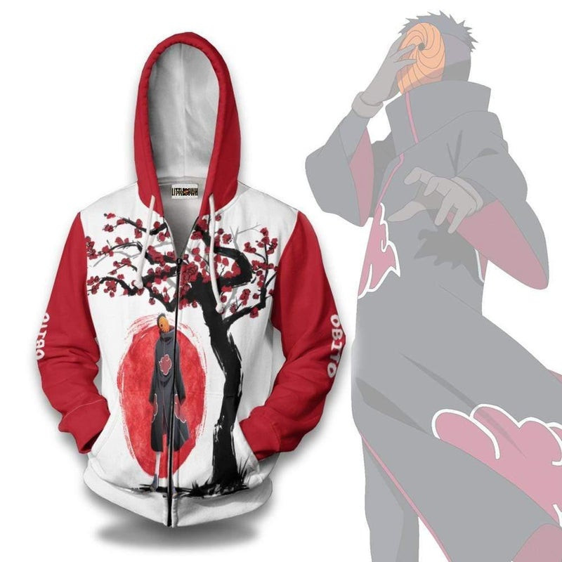 Obito Akatsuki 3D All Over Print Hoodie & Zip Hoodie