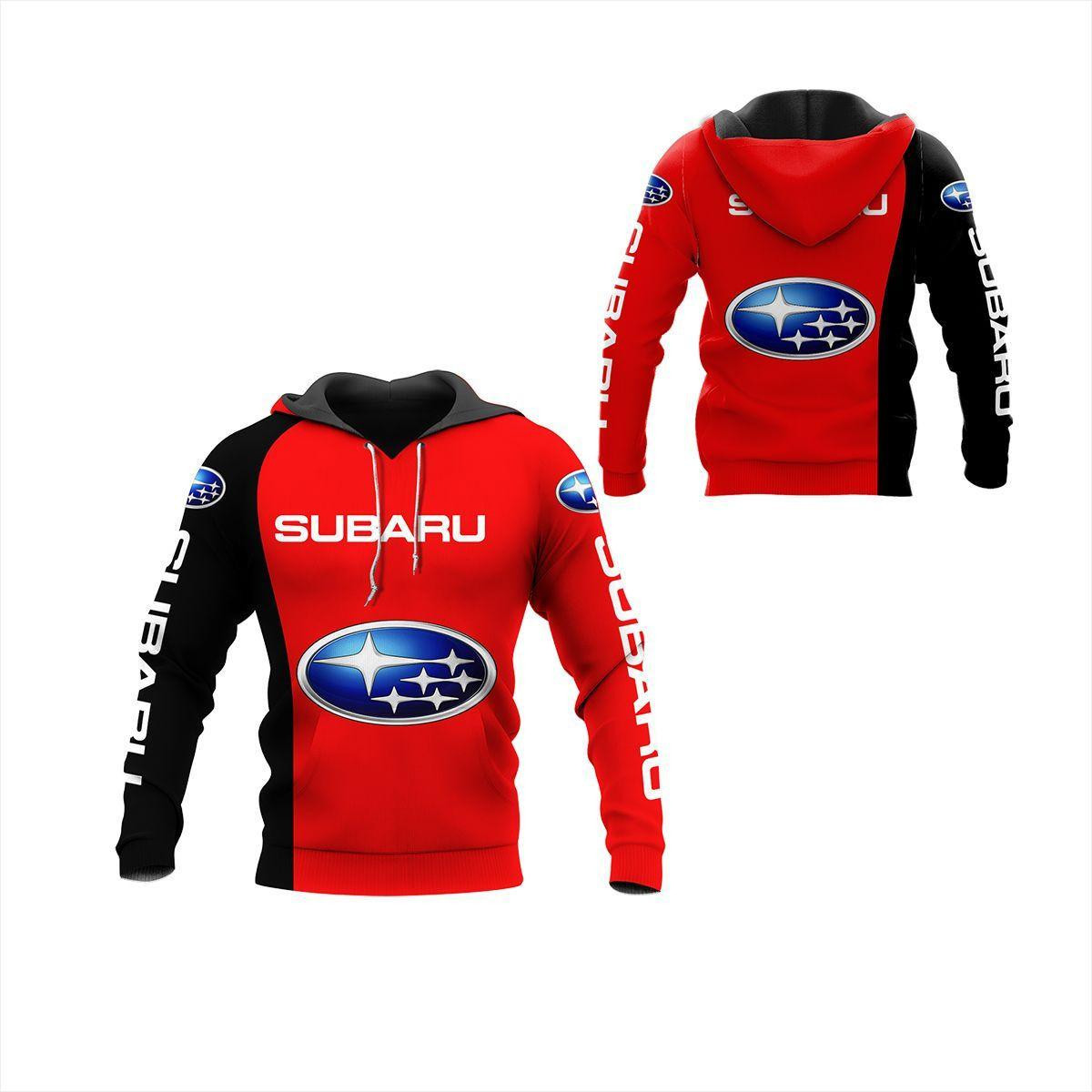 Subaru Shirt 141, 3d Hoodie Zip Hoodie
