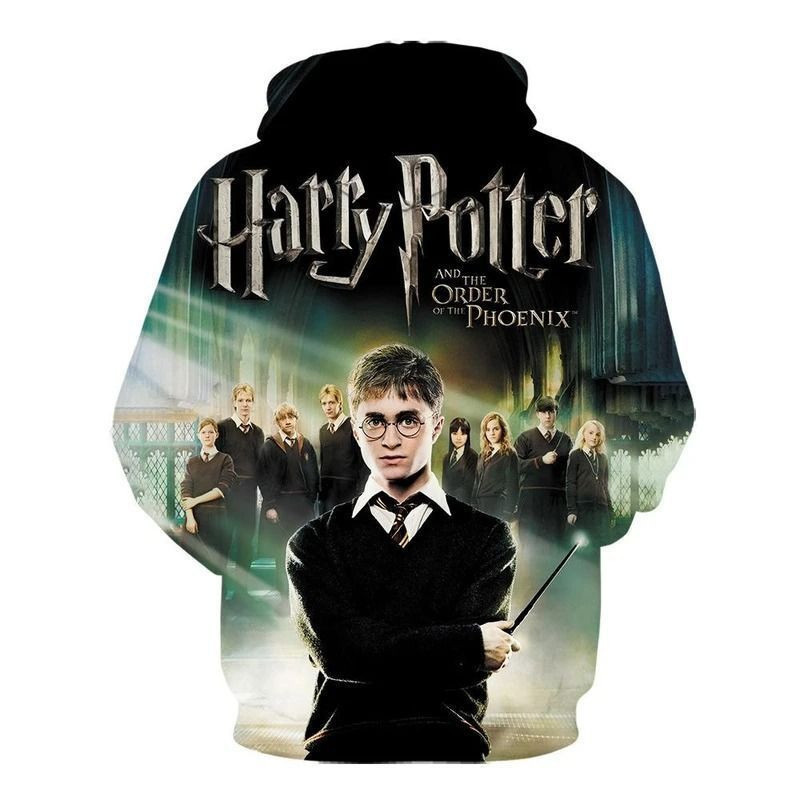 Harry Potter Over Print 3d Hoodie Zip Hoodie 27