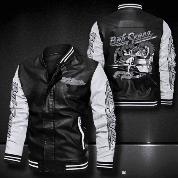 Bob Seger Poster By Bon Joseph Music Thank You For The Memories 5k611 Gifts Lover Leather Bomber Jacket 8