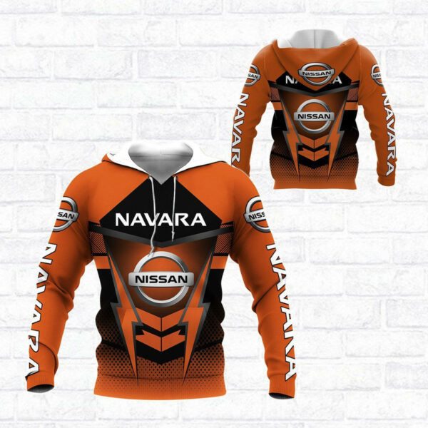 Nissan Navara Shirt 489,   3d Hoodie Zip Hoodie 1879