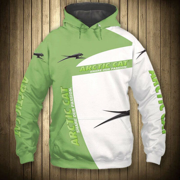 Arctic Cat Racing 5k429 Cartoon 3d Hoodie Zip Hoodie 998