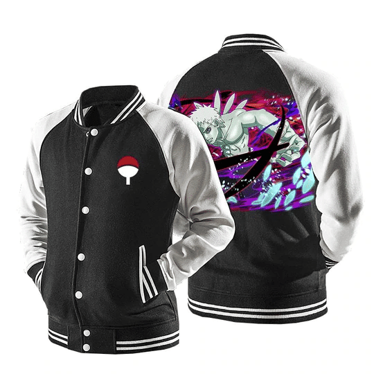 Naruto Uchiha Obito Ten Tails Jinchuriki 1 Baseball Jacket 106
