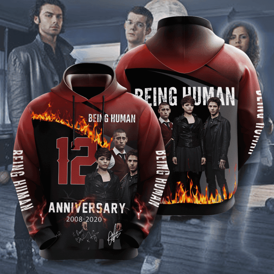 Being Human 3D All Over Print Hoodie & Zip Hoodie