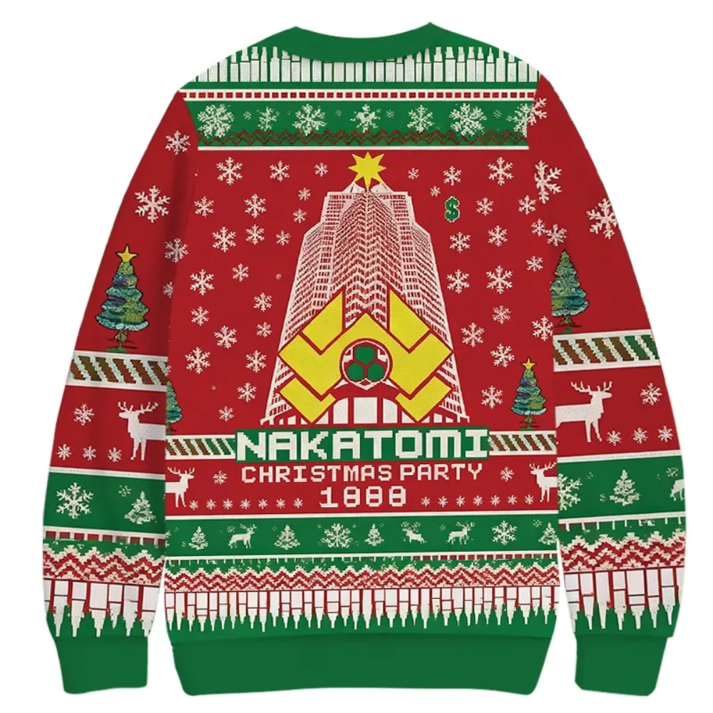 Nakatomi Corporation Christmas Party 2025 Christmas Ugly Sweater