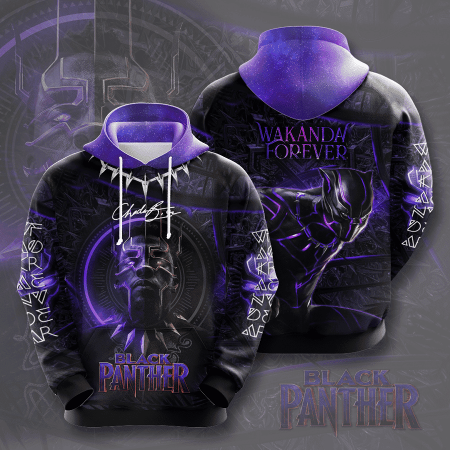 Black Panther 3D All Over Print Hoodie & Zip Hoodie