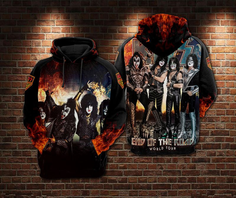 Kiss Band Hoodie 3d