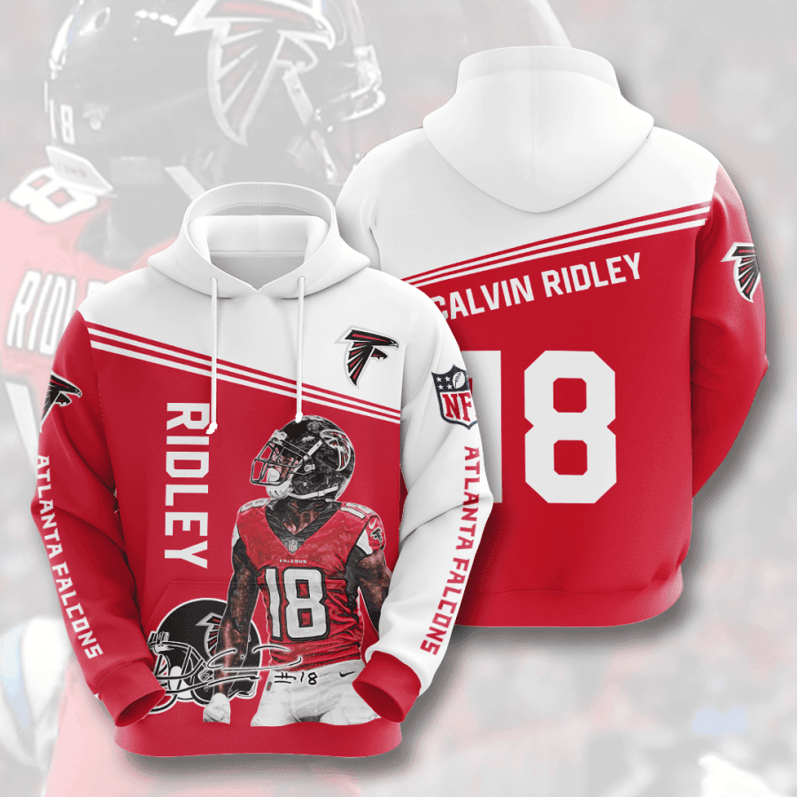 Calvin Ridley Atlanta Falcons 3D All Over Print Hoodie & Zip Hoodie