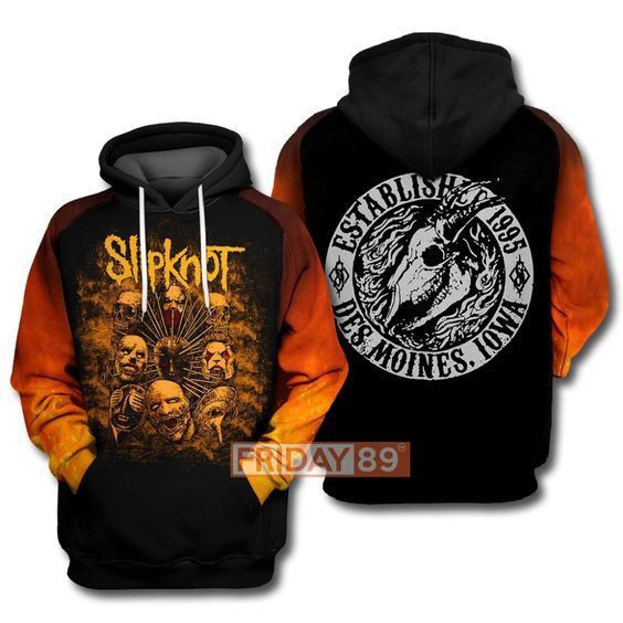 Slipknot 3D All Over Print Hoodie & Zip Hoodie