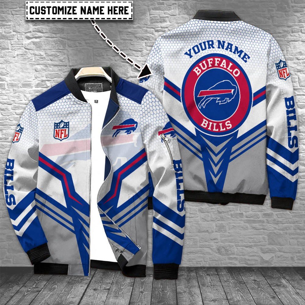 Buffalo Bills Personalized Bomber Jacket BG849