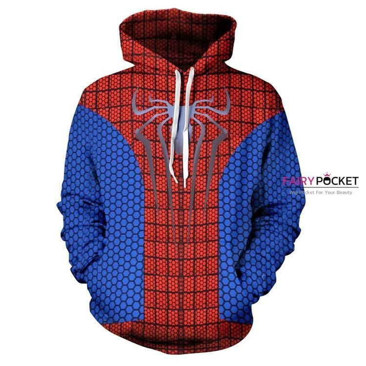 Spider-Man Peter Benjamin Parker 3D All Over Print Hoodie & Zip Hoodie
