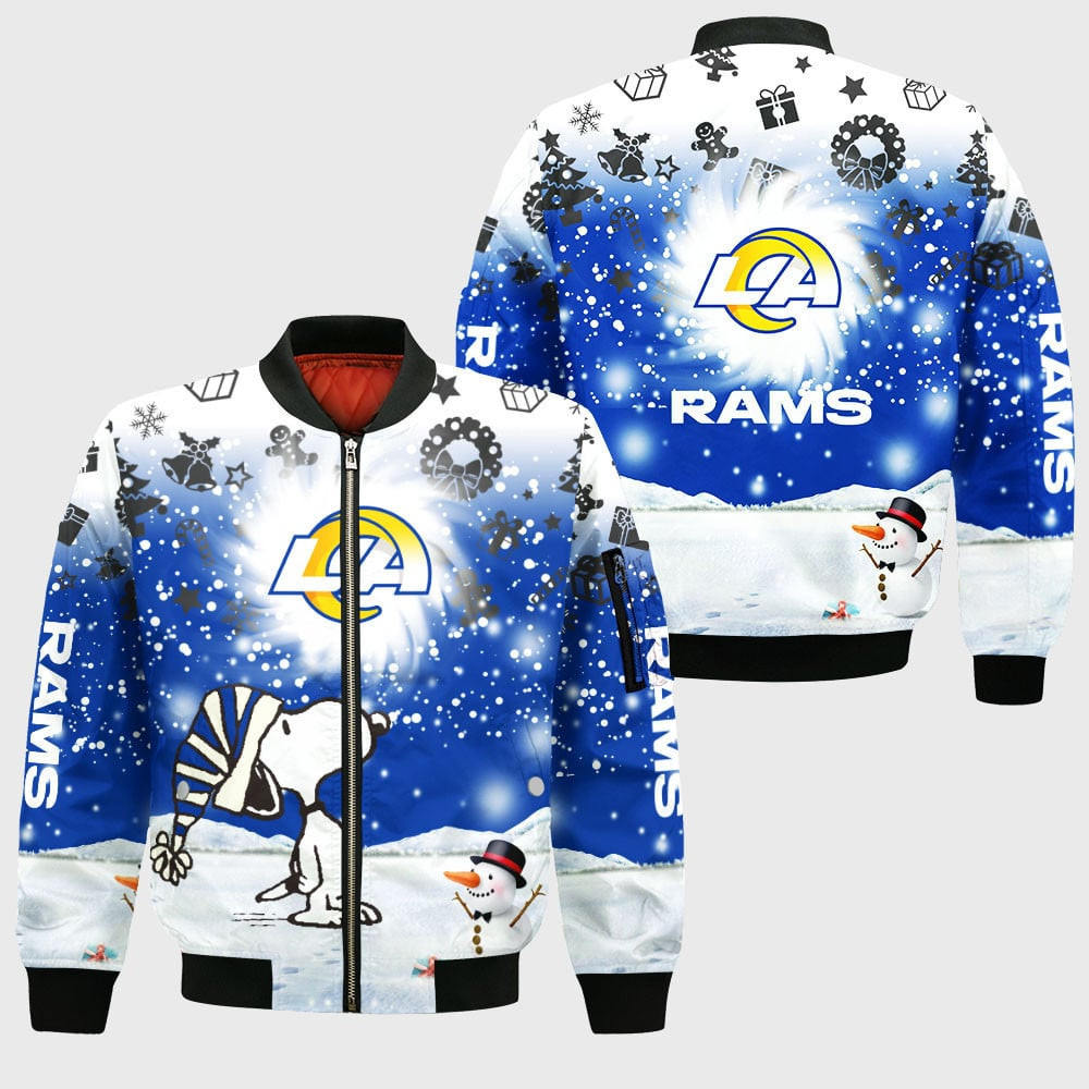 Los Angeles Rams Bomber Jacket CS28