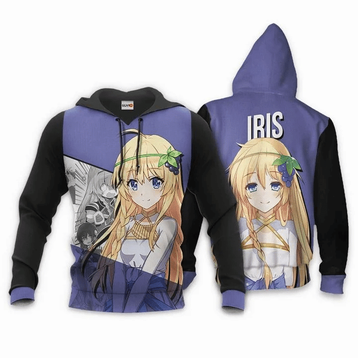 Eris Anima Konosuba God?s Blessing On This Wonderful World 2 3d Hoodie Zip Hoodie